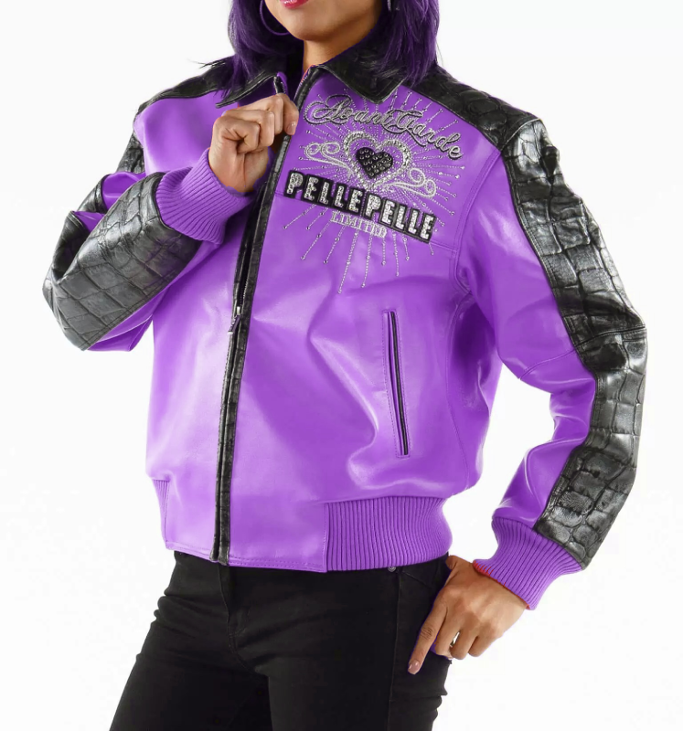 Pelle Pelle Avant Garde Purple 37 Years Strong Jacket image 1