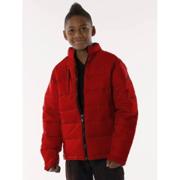Pelle Pelle Kids Red Puffer Jacket image 1