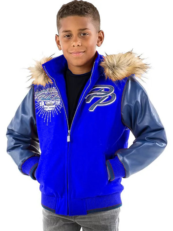 Pelle Pelle Kids Limited Edition Blue Jacket image 0