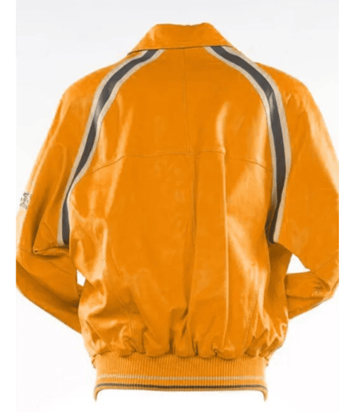 Pelle Pelle Bright Orange Varsity Jacket image 1