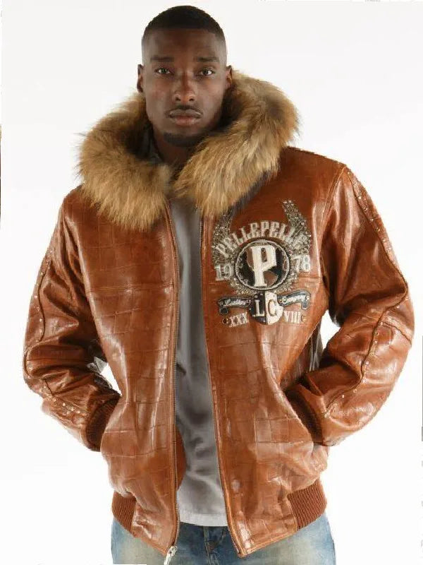 Pelle Pelle World Famous Legend Brown Fur Jacket image 0