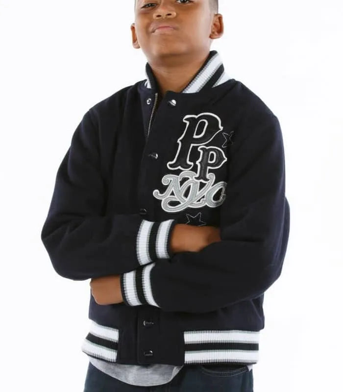 Pelle Pelle Kids NYC Navy Jacket image 0