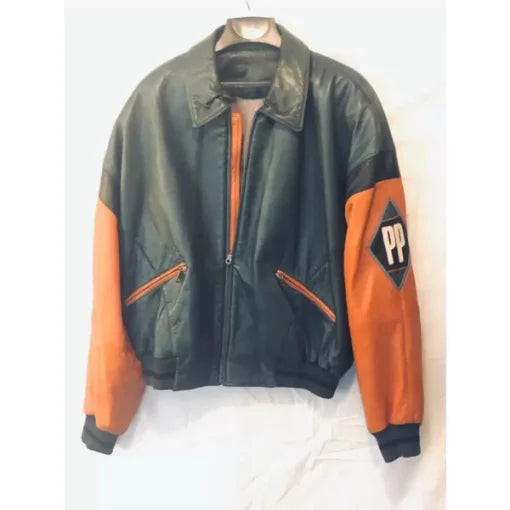 Green Pelle Pelle Soda Club Jacket image 0