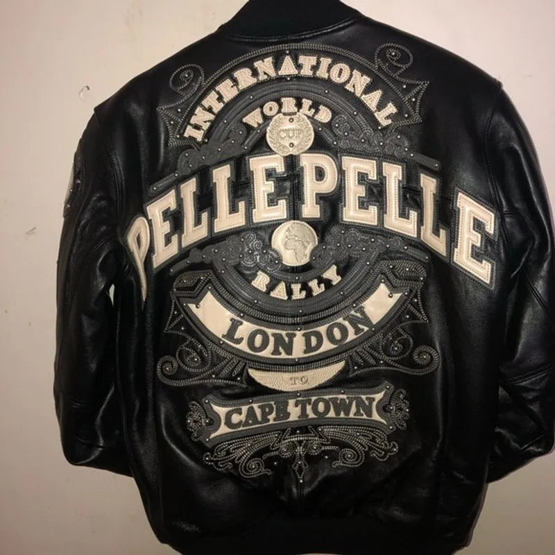 Pelle Pelle Cape Town Black Leather Jacket image 0