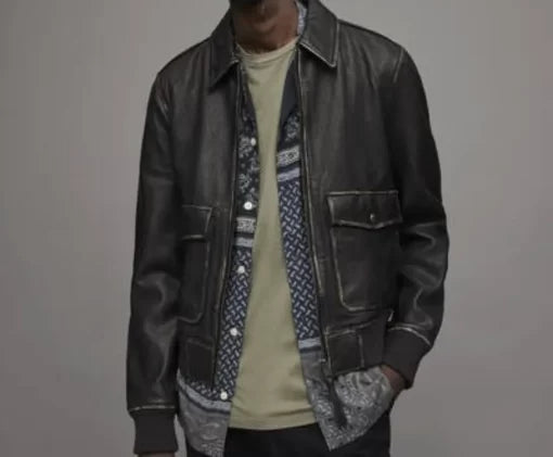 Pelle Pelle Leroy Black Leather Jacket image 0