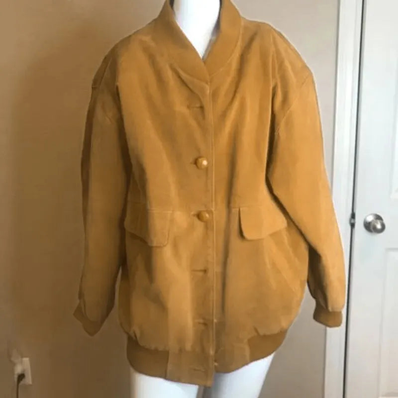 Pelle Pelle Vintage New York Milano Mustard Jacket image 0