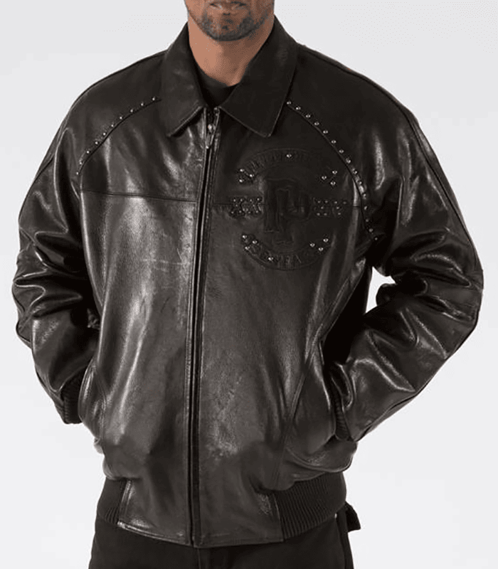 Pelle Pelle MBXV Leather Black Jacket image 0