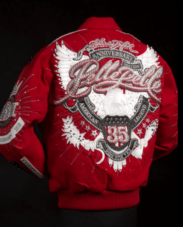 Pelle Pelle 35th Anniversary Red Woolen Jacket image 1