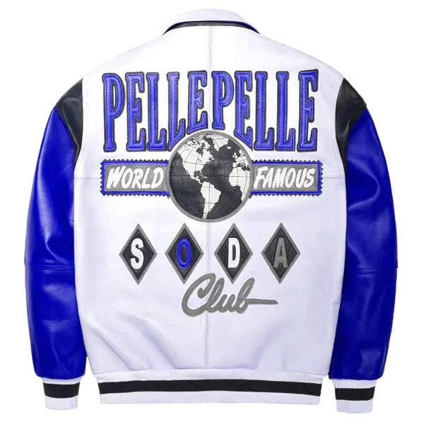 Pelle Pelle World Famous Blue Soda Club Plush Jacket image 0