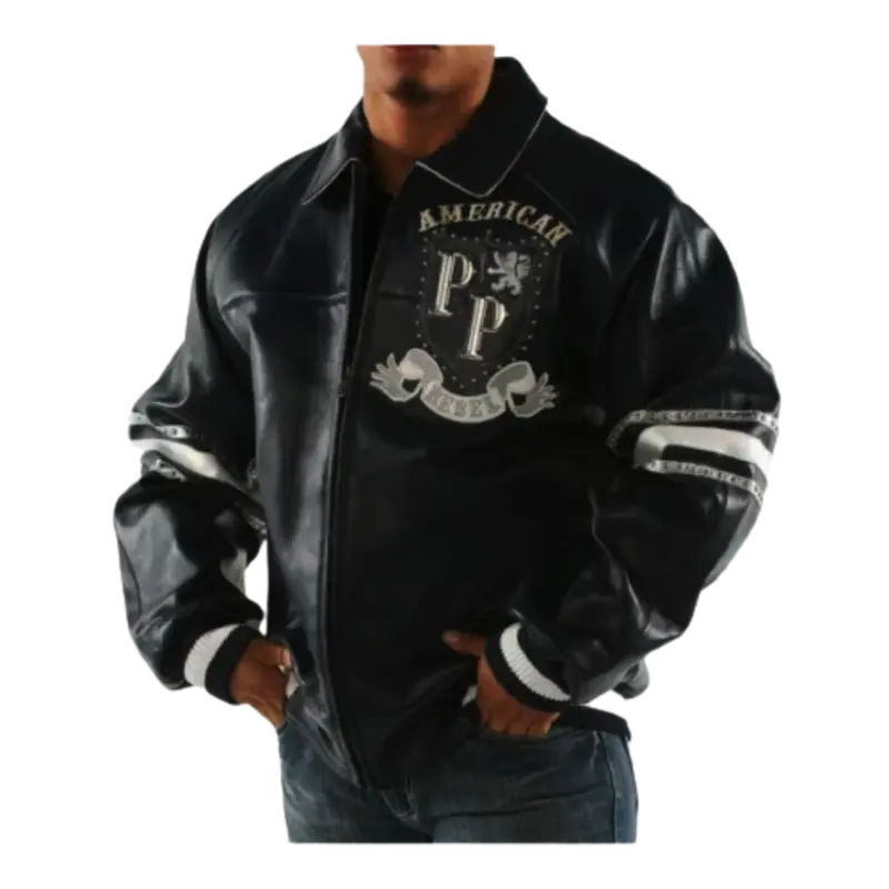 Pelle Pelle American Rebel Black Jacket – the pelle pelle image 1