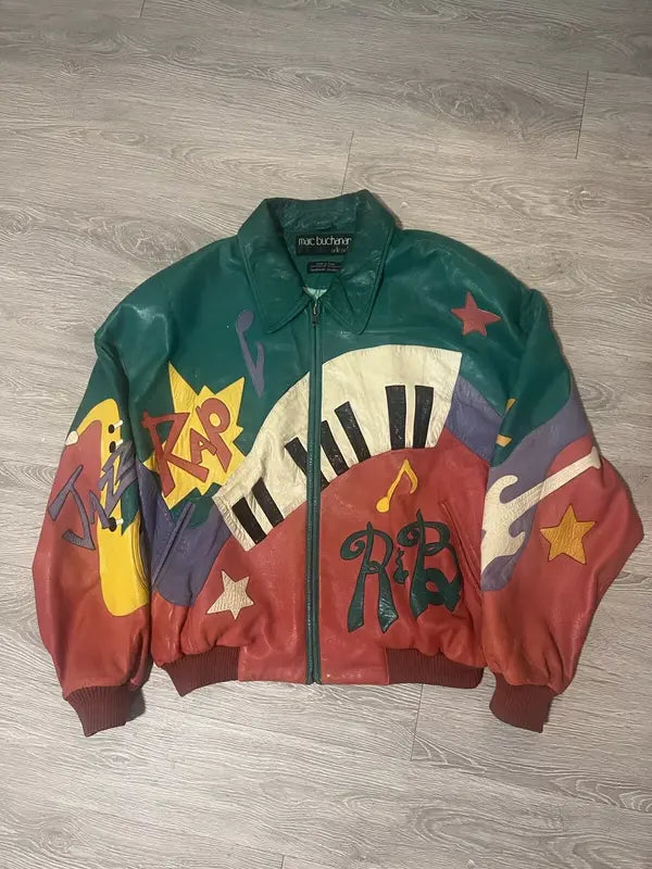 VTG Music Pelle Pelle Marc Buchanan Leather Jacket image 0