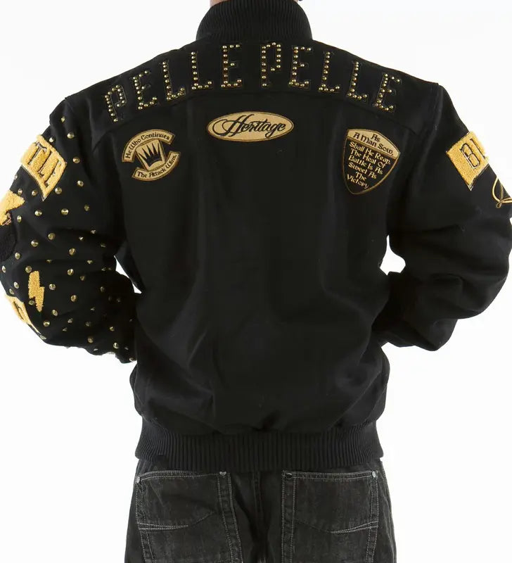 Pelle Pelle Black Heritage Wool Jacket image 0