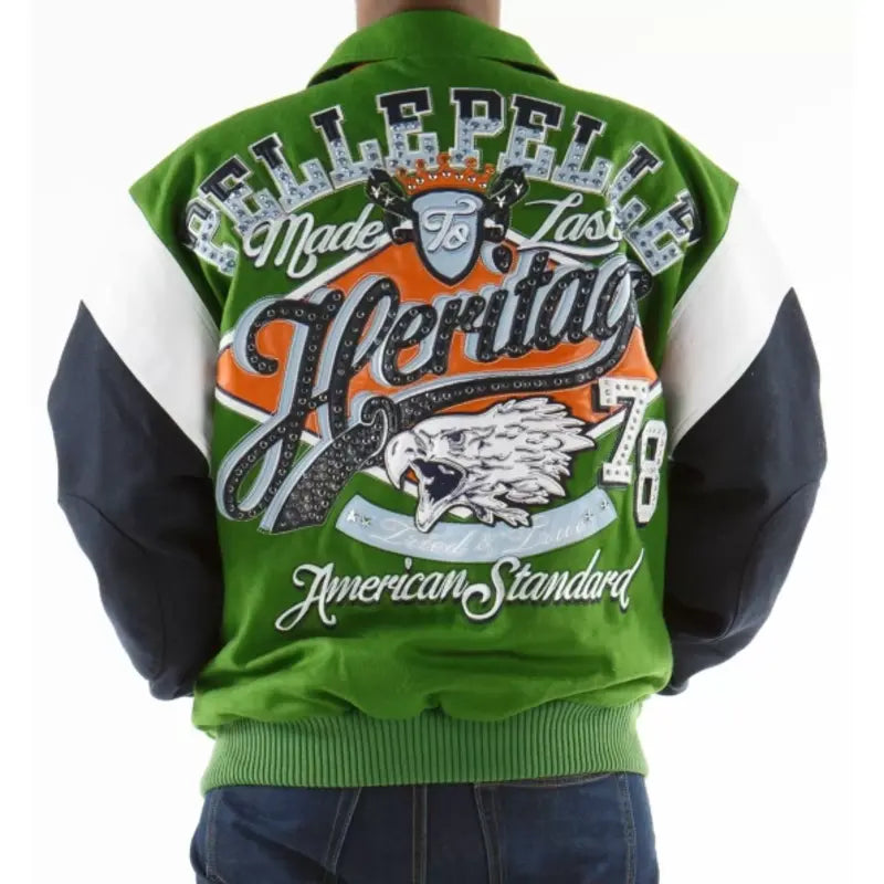 PELLE PELLE BEAUTIFUL AMERICAN GREEN JACKET image 0