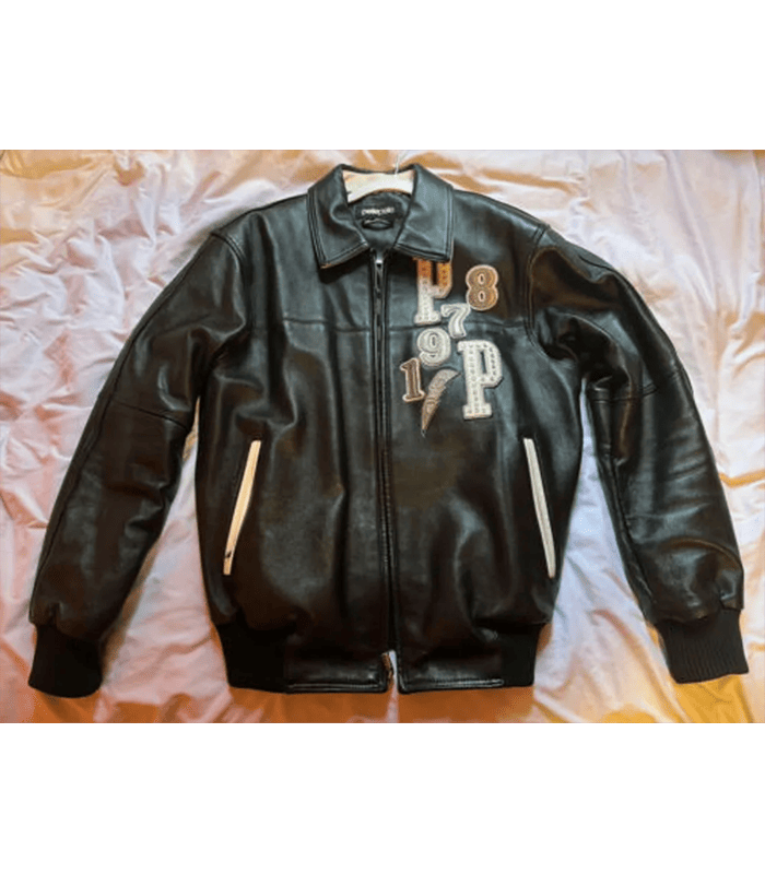 Pelle Pelle Mens Marc Buchanan Black Fighting Leather Jacket image 0