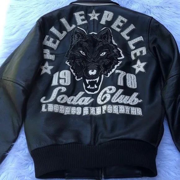 Pelle Pelle Soda Club Panther Black Jacket image 1
