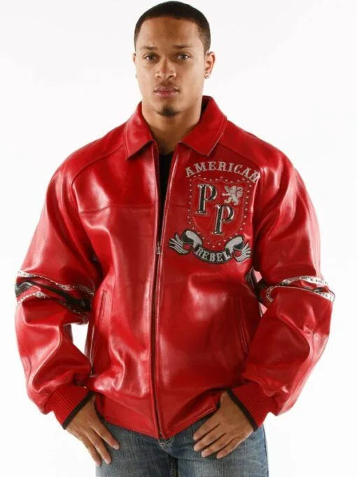Pelle Pelle Men’s American Rebel Red Jacket image 0