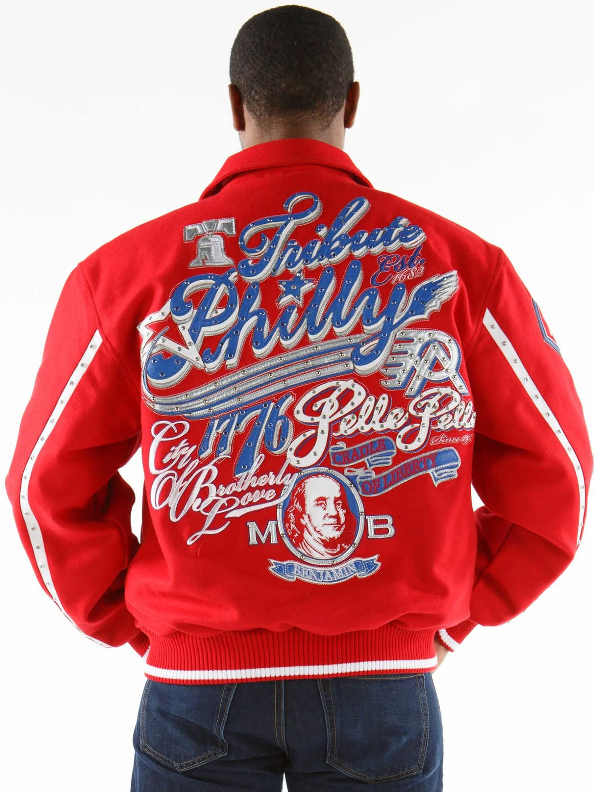 Pelle Pelle Philadelphia Tribute Red Jacket image 0