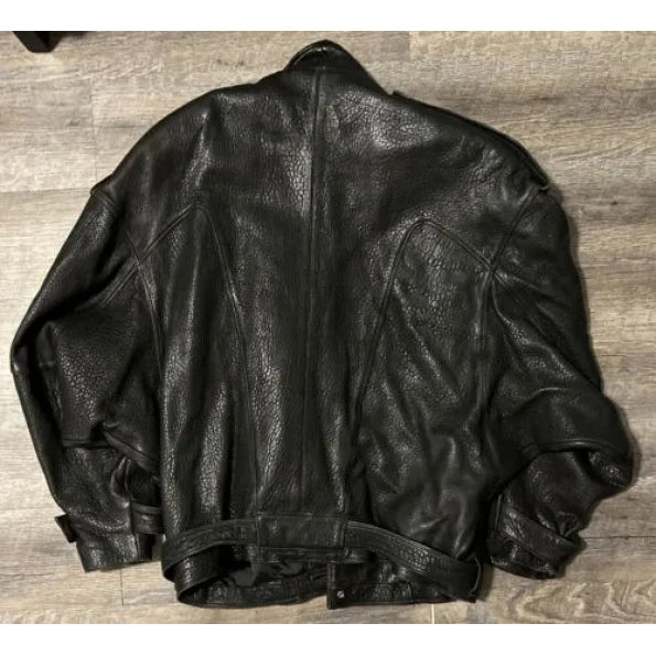 Pelle Pelle Baggy Black Leather Marc Buchanan Jacket image 1