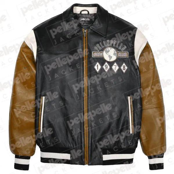 World Famous Soda Club Brown Plush Jacket image 0