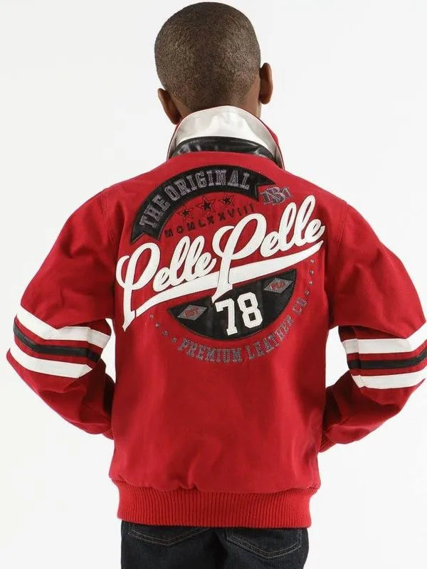 Pelle Pelle Kids The Original 78 Red Jacket image 0