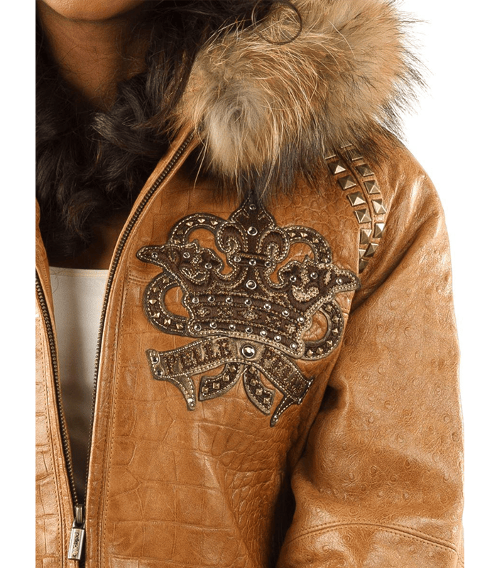Ladies Ornate Heart Honey Cayman Jacket image 3