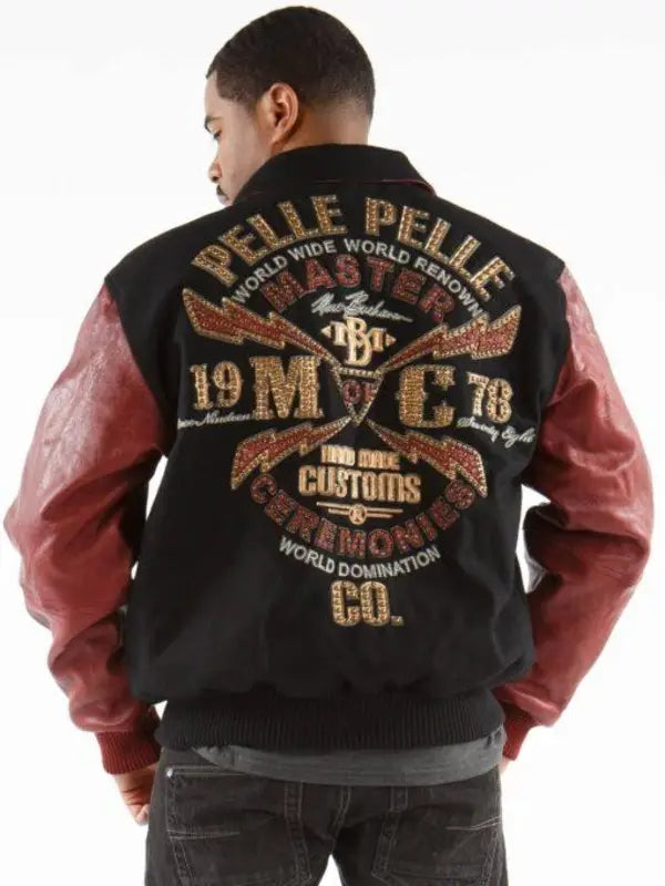 Pelle Pelle MC Maroon Jacket image 0