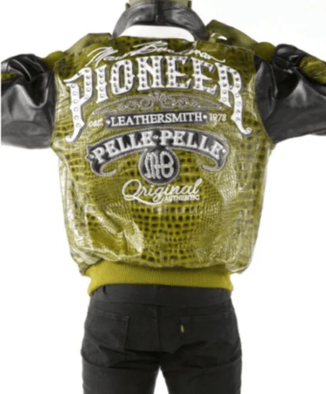 Pelle Pelle Mens Pioneer Light Green Jacket image 0