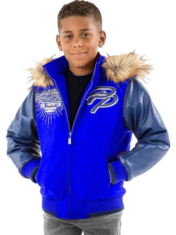 Pelle Pelle Kids Limited Edition Blue Jacket image 0