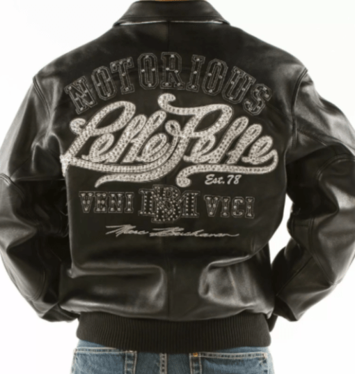 Black Pelle Pelle Notorious Studded Leather Jacket image 1