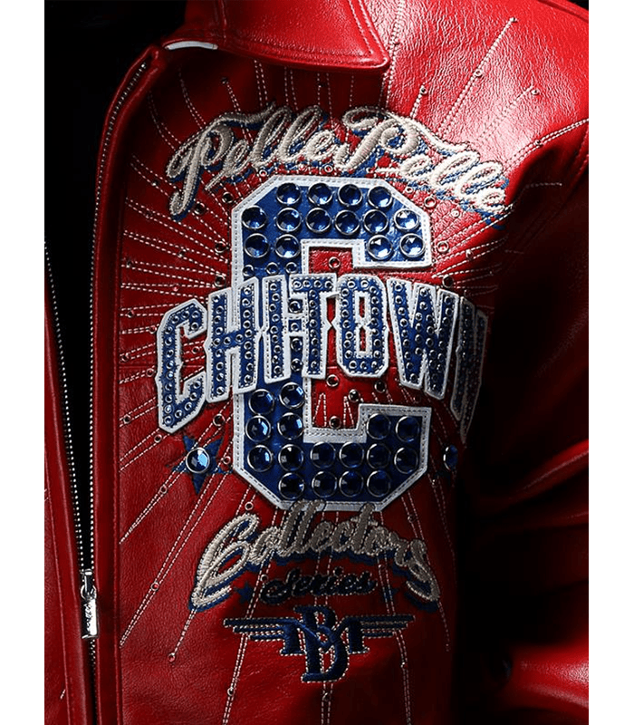 Pelle Pelle Chi-Town Top Grain Red Jacket image 2