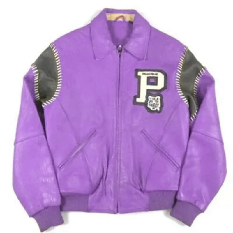 Pelle Pelle Vintage Purple Leather Jacket image 0