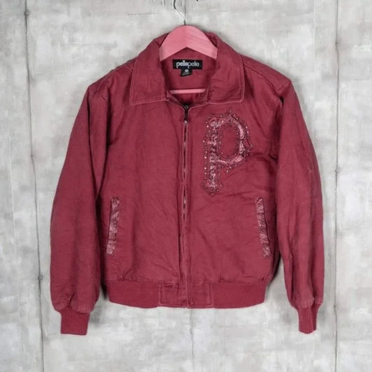 Marc Buchanan Pelle Pelle Womens Vintage Rust Color Jacket image 0