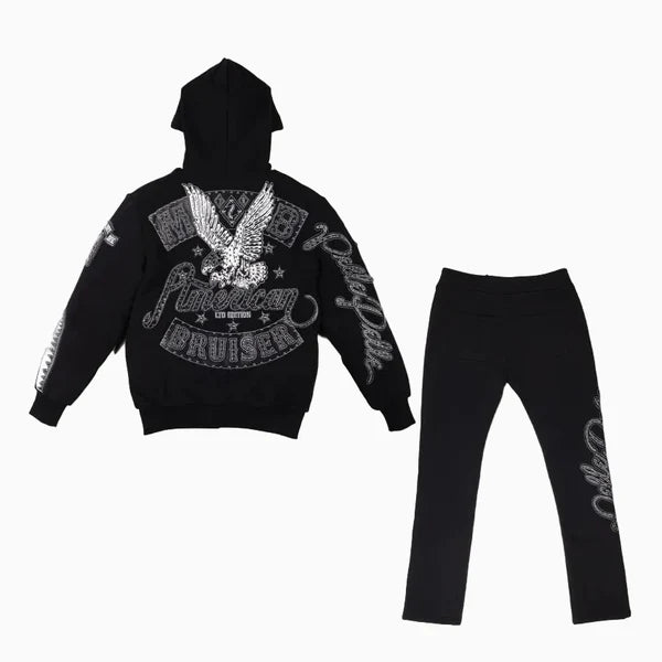 Pelle Pelle Men’s Bruiser Hoodie And Jogger Outfit image 1