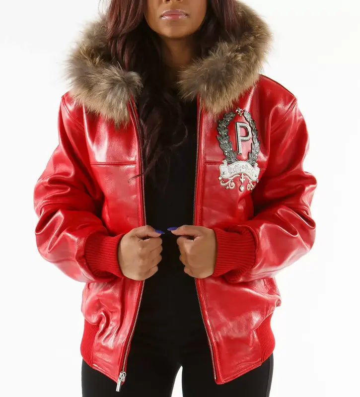 Pelle Pelle Live Like A Queen Red Hood Jacket image 1