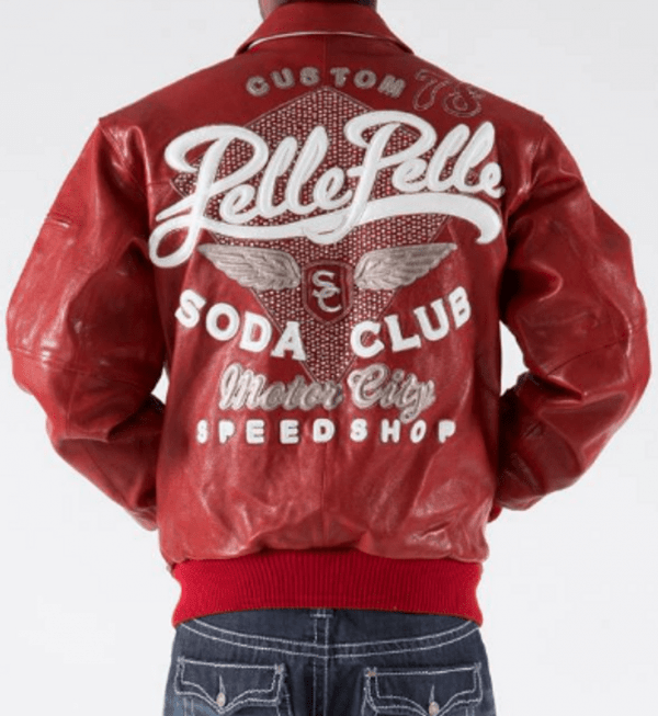 Pelle Pelle Soda Club Motor City Speed Shop Jacket image 1