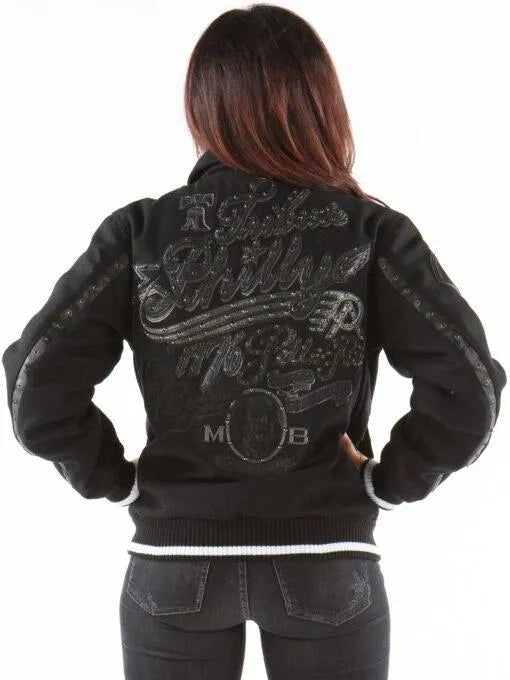 Pelle Pelle Womens Philadelphia Tribute Black Jacket image 1