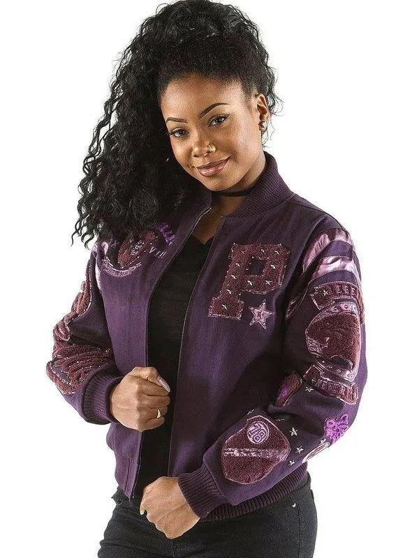 Pelle Pelle Womens Signature 1978 Purple Jacket image 0