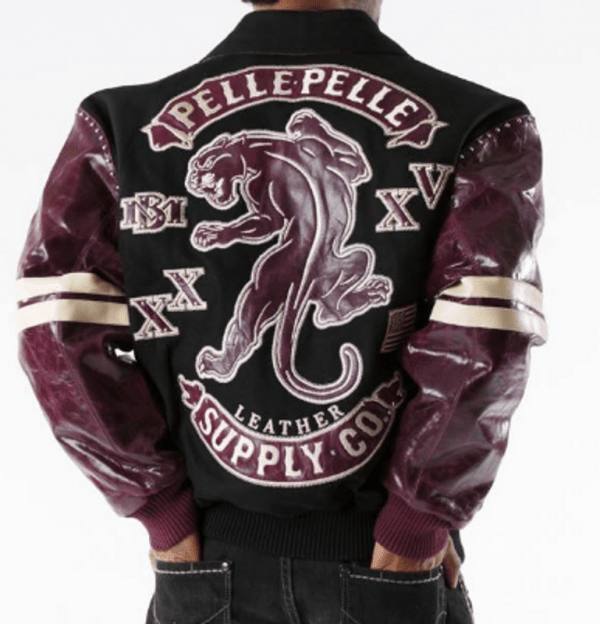 Pelle Pelle 35th Anniversary Panther Black Woolen Jacket image 1