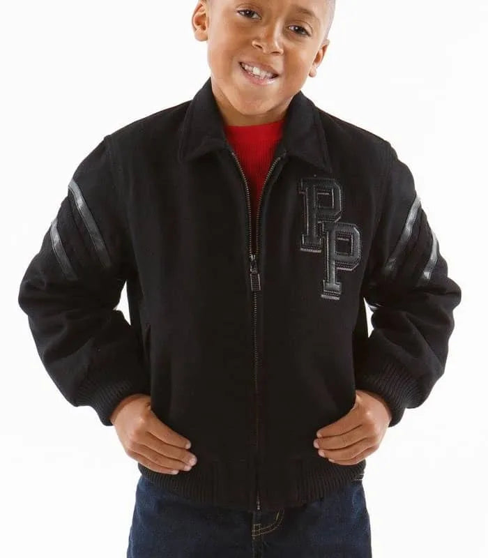Pelle Pelle Kids Chicago Black Jacket image 0