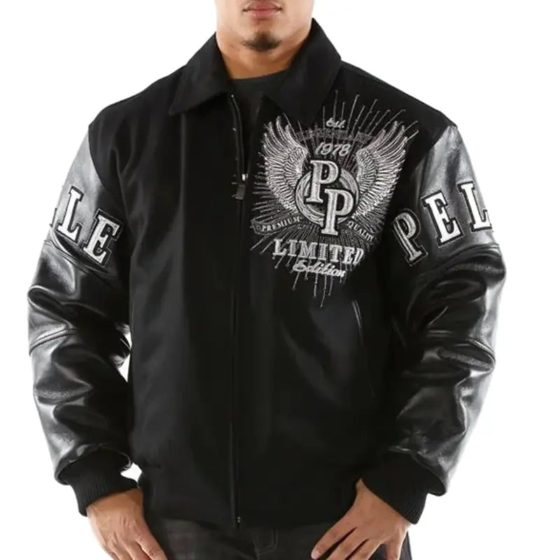 Pelle Pelle Limited Edition Legendary 1978 Black Wool Jacket image 0