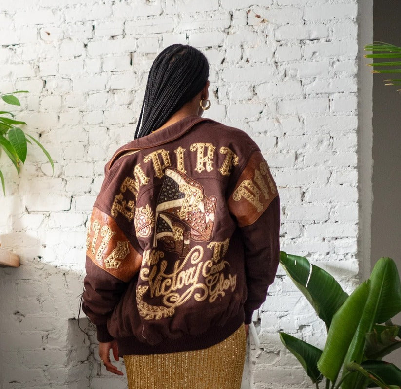 90s Vintage Pelle Pelle Wool Jacket image 0