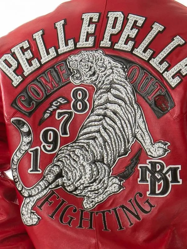 Pelle Pelle Tiger Red Jacket image 1