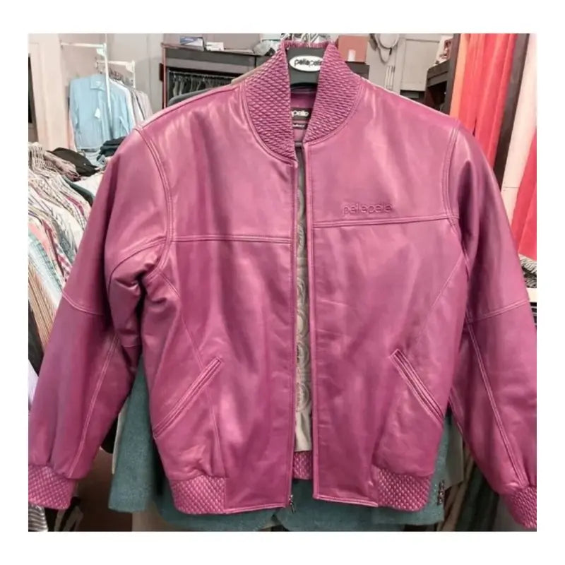 Pelle Pelle 1978 Pink Basic Leather Jacket image 0