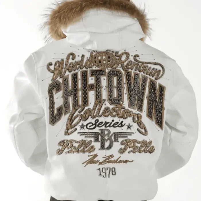 Pelle Pelle Collector Series Fur Hood Jacket | White Jacket image 1