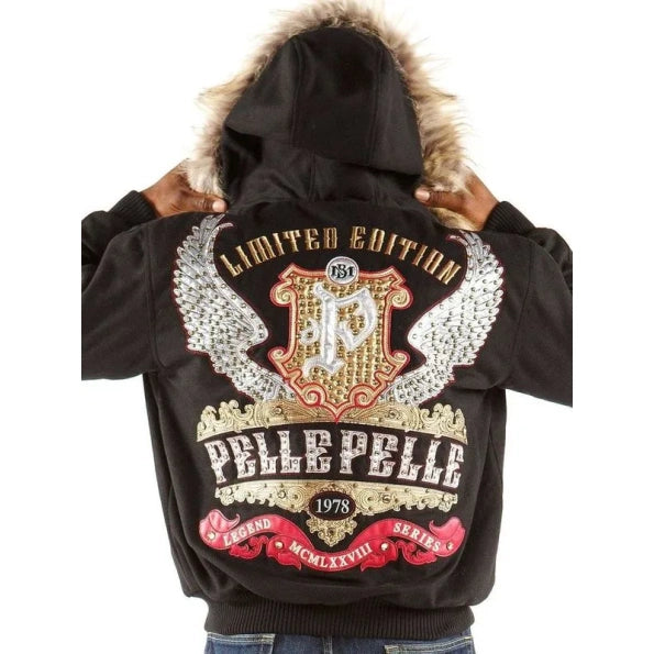 Pelle Pelle Mens Legend Black Jacket image 1