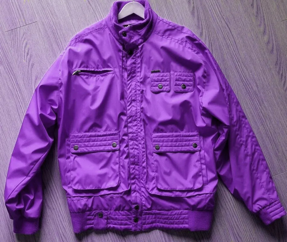 Pelle Pelle Mens Purple Winter Light Jacket image 0