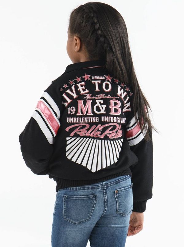 Pelle Pelle Kids Live to Win Black M&B Jacket image 0