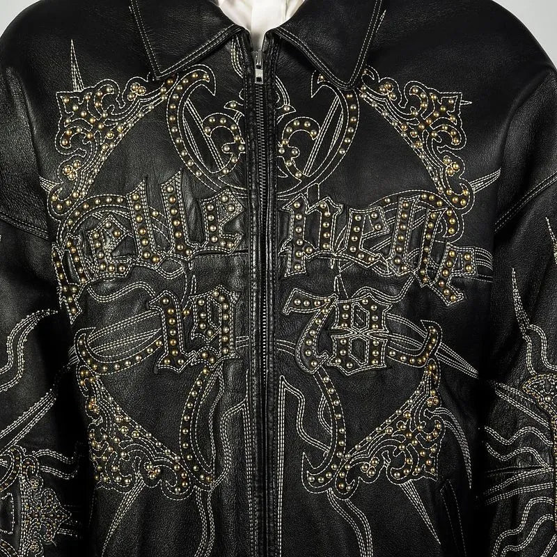 Pelle Pelle Womens Signature Black Leather Jacket image 0