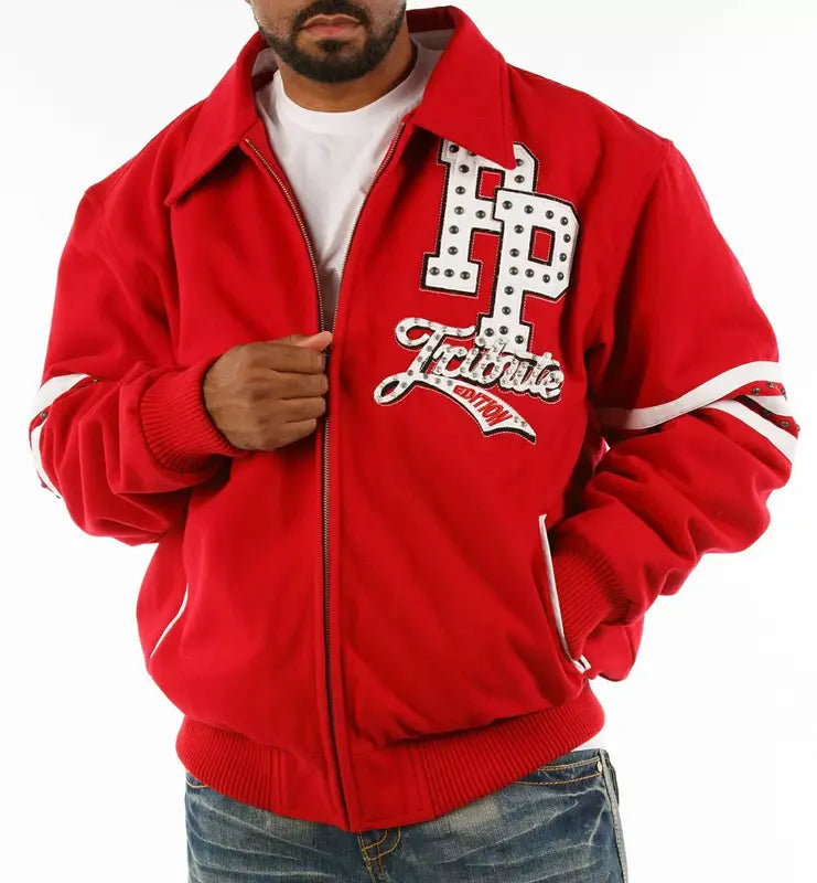 Pelle Pelle Red Tribute Wool Jacket image 1