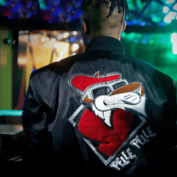 Pelle Pelle Quilted Satin Bomber Jacket image 1